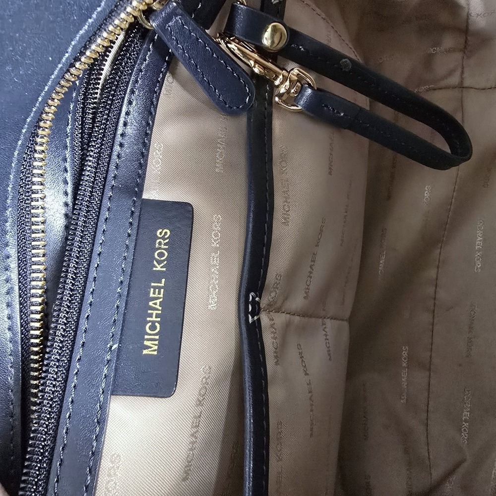 Authentic Michael Kors Whitney Tote Admiral Pale Blue Bag Purse MK - Picture 11 of 14